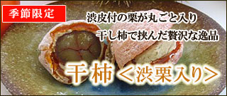 信玄堂【干柿＜渋栗入り＞】